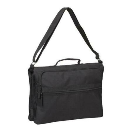 PREFERRED NATION Reversible Messenger Bag - Black P4637 BLK